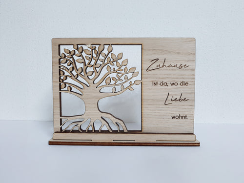 Bild mit Spruch - Zuhause