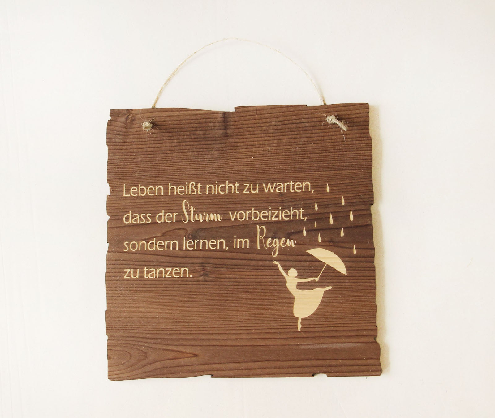 Wandbild - Im Regen tanzen