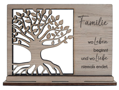 Bild mit Spruch - Familie