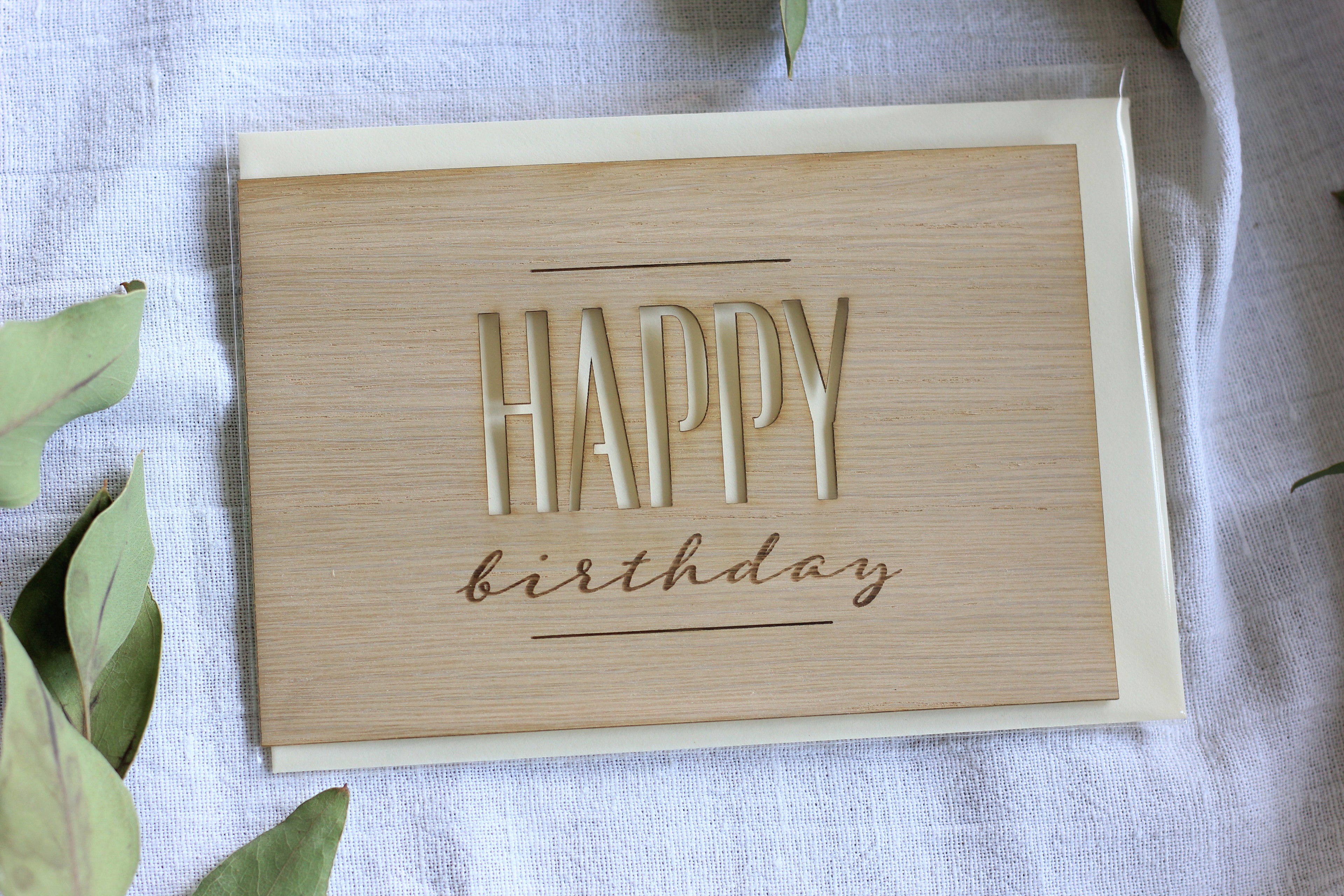 Geldgeschenkkarte - Happy Birthday