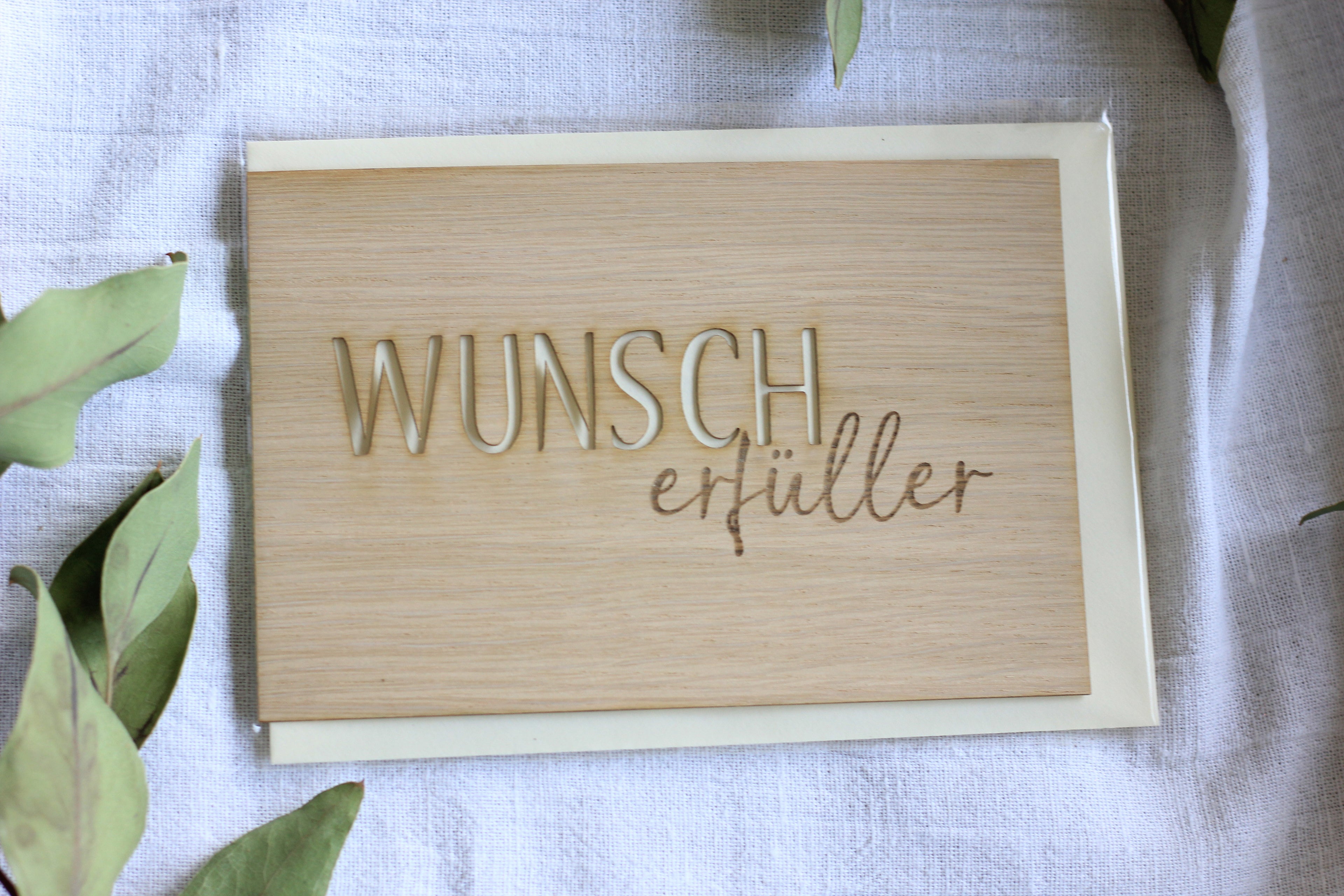 Geldgeschenkkarte - Wunscherfüller