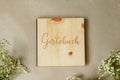 Gästebuch aus Holz