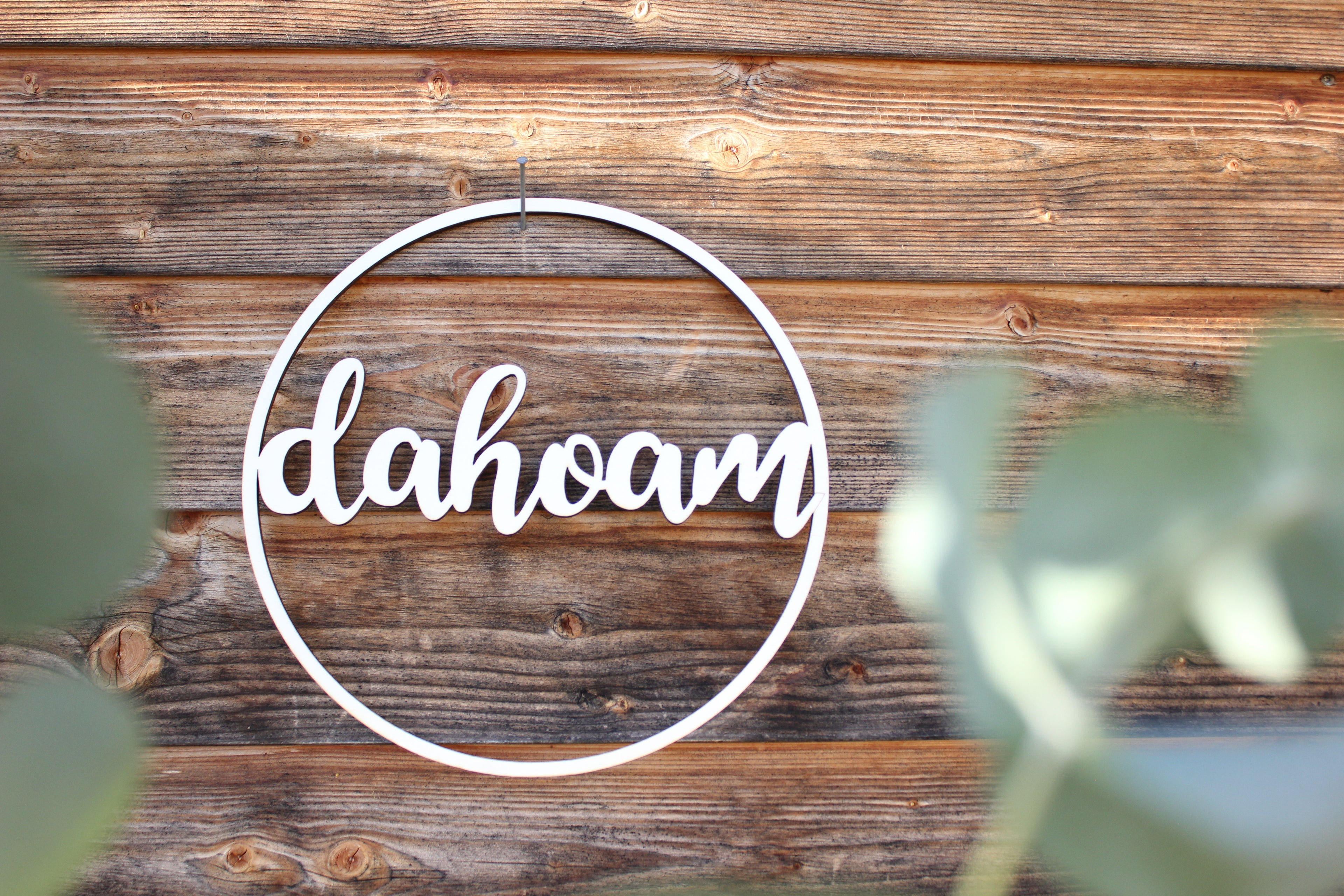 Dekoration Ring Holz - dahoam