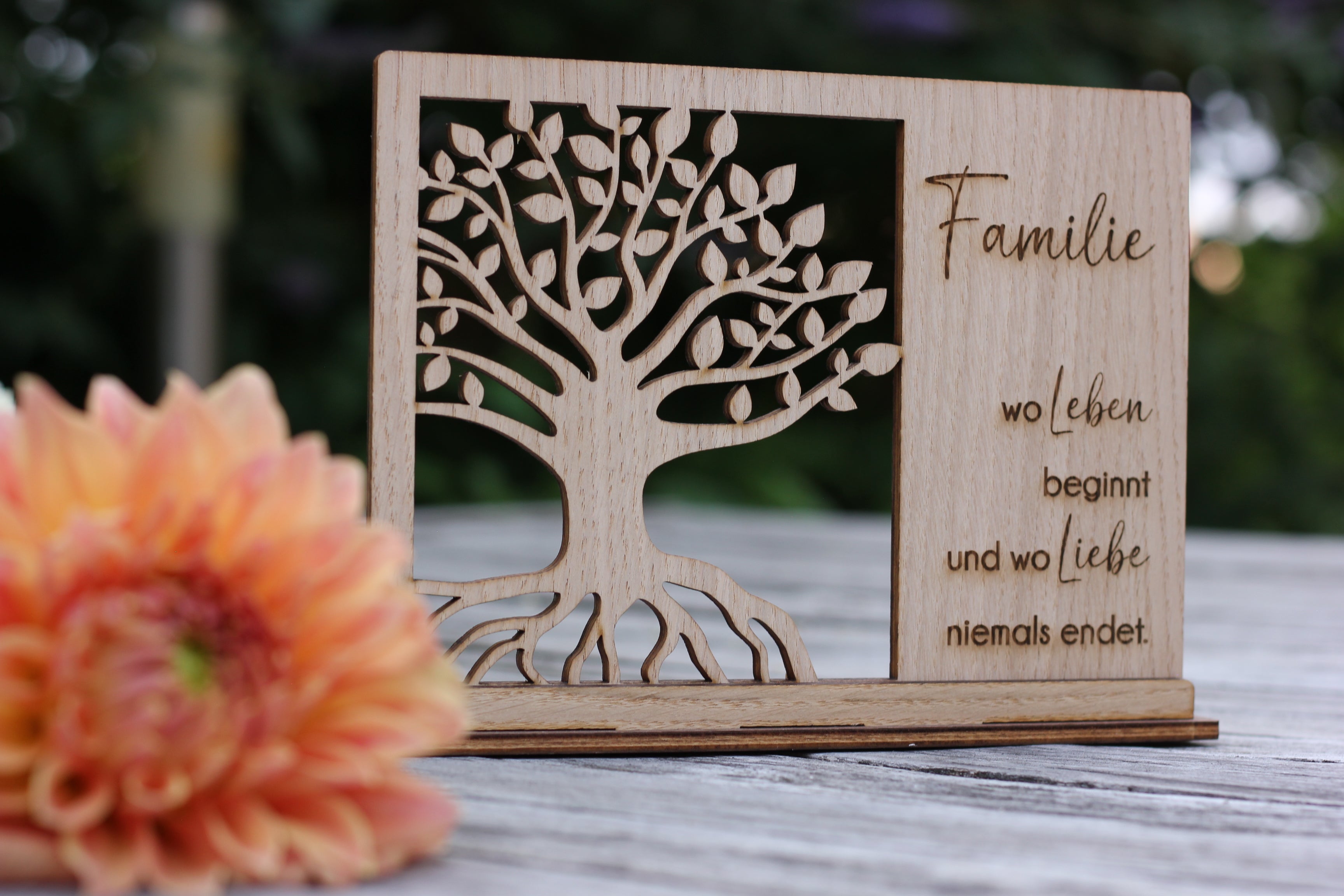 Bild mit Spruch - Familie
