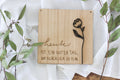 Wandbild Spruch