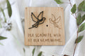 Wandbild Spruch