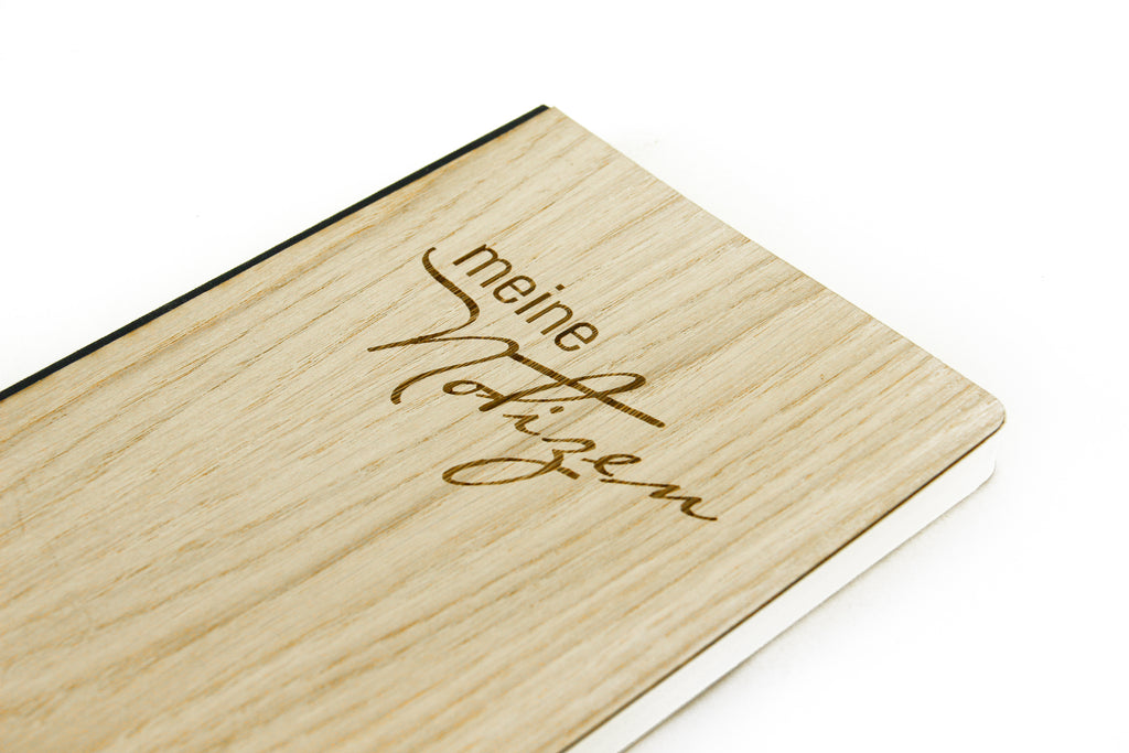 Notizbuch Holz Eiche A5