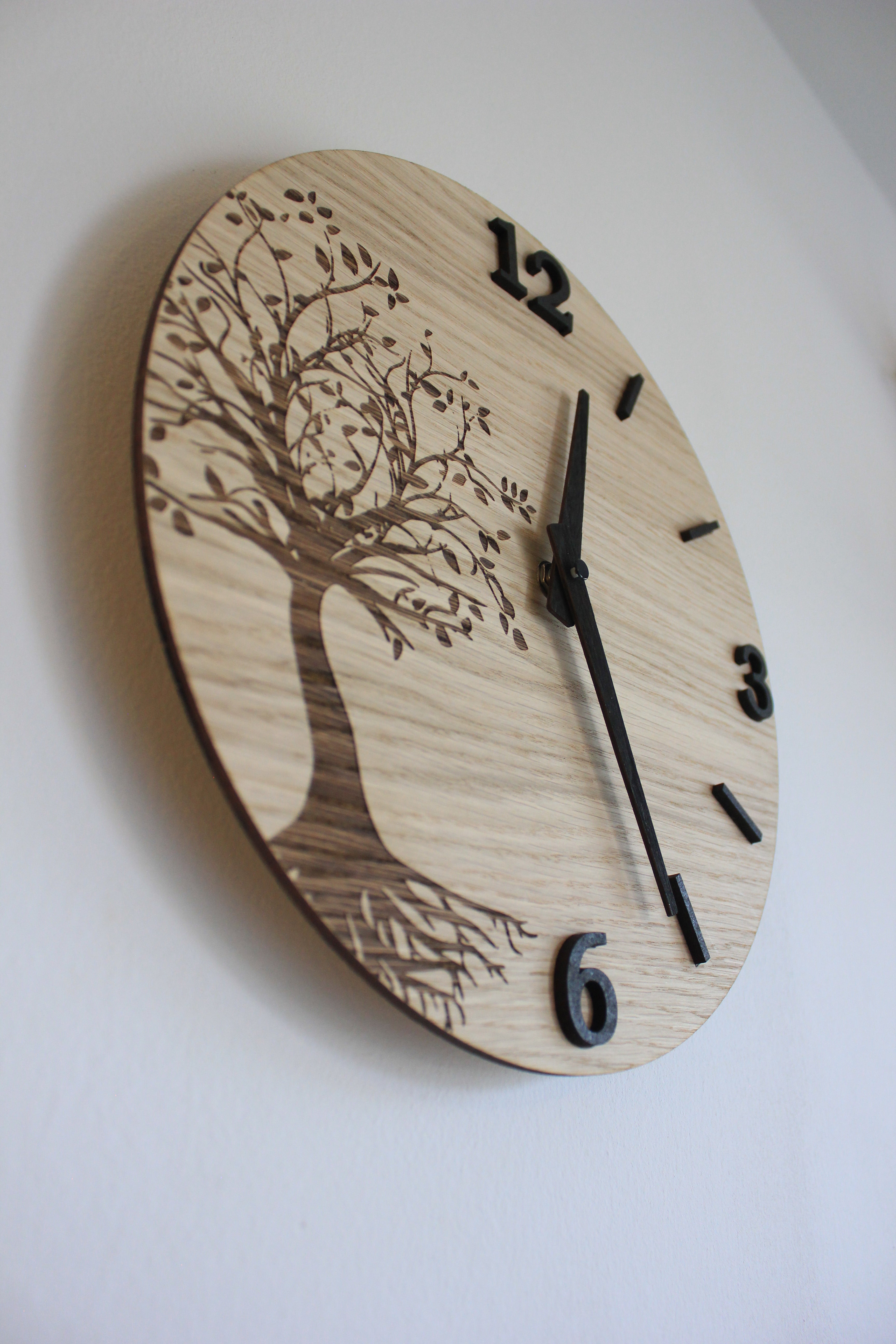 Wanduhr Baum des Lebens