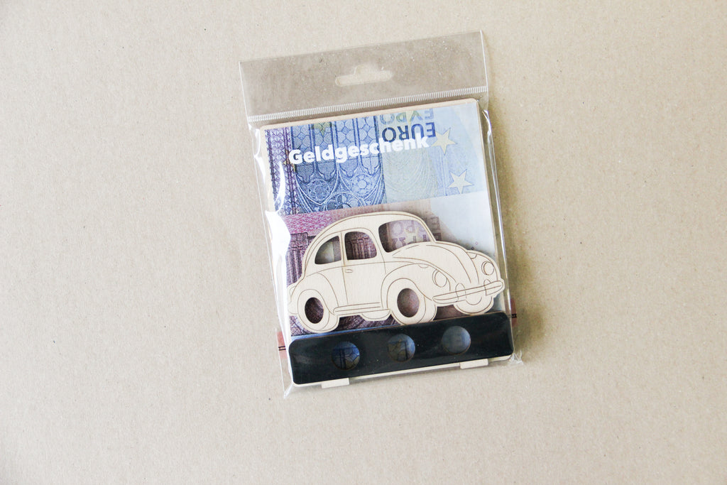 Geldgeschenk 3D - Auto