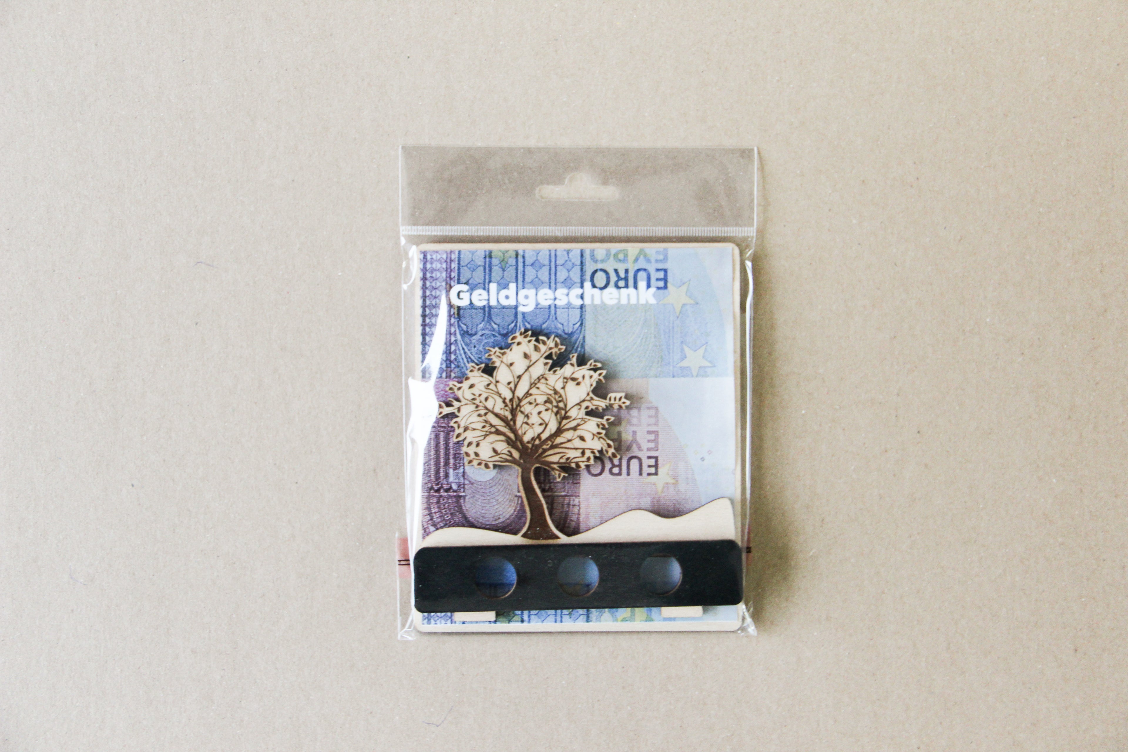 Geldgeschenk 3D - Baum