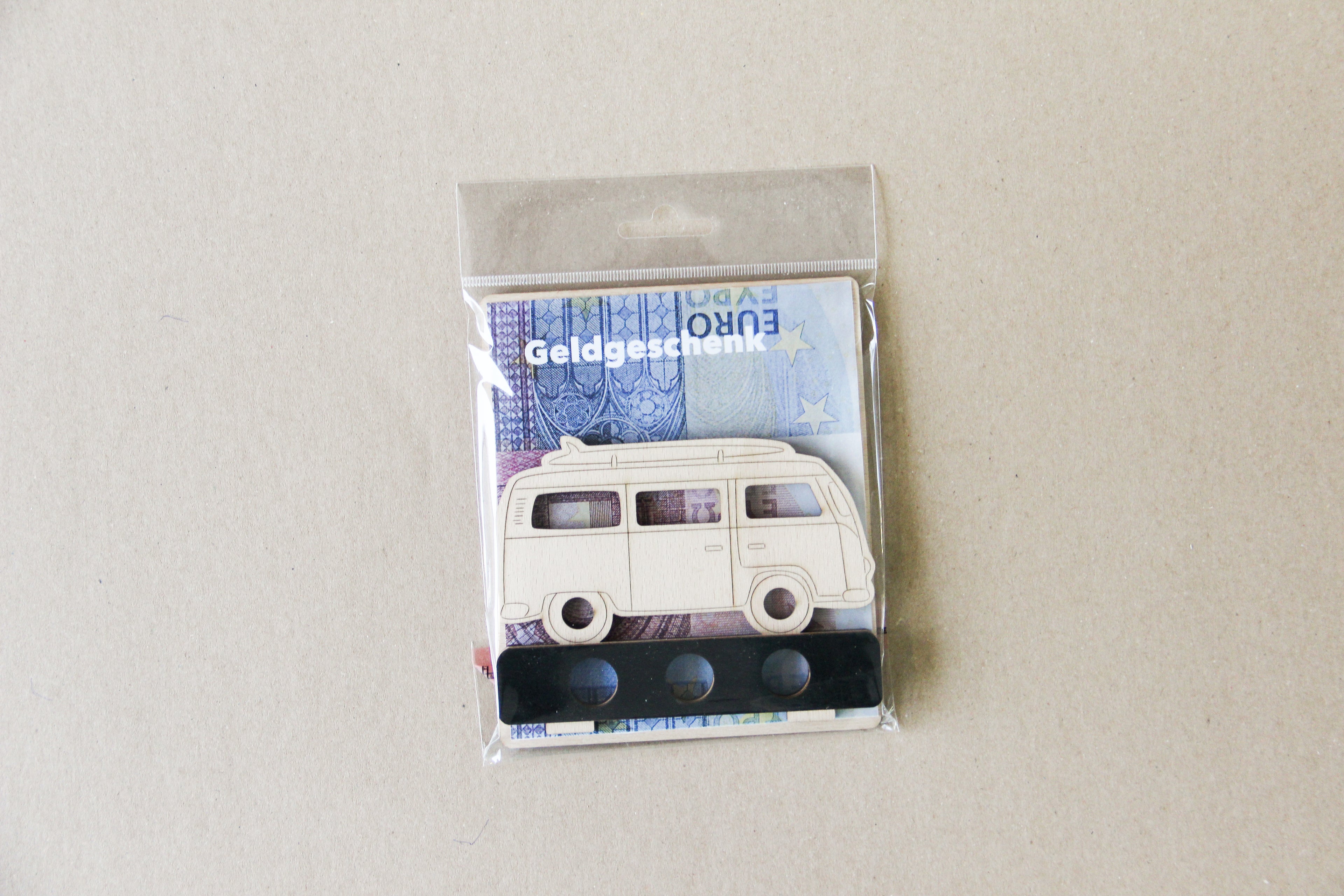 Geldgeschenk 3D - Camper