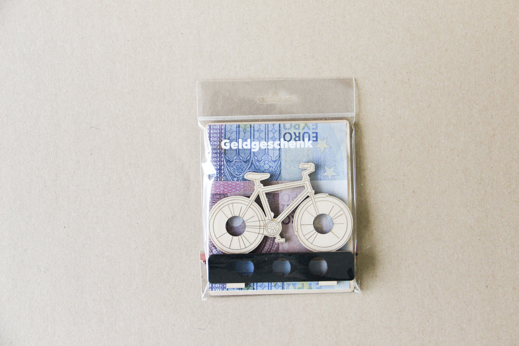 Geldgeschenk 3D - Fahrrad