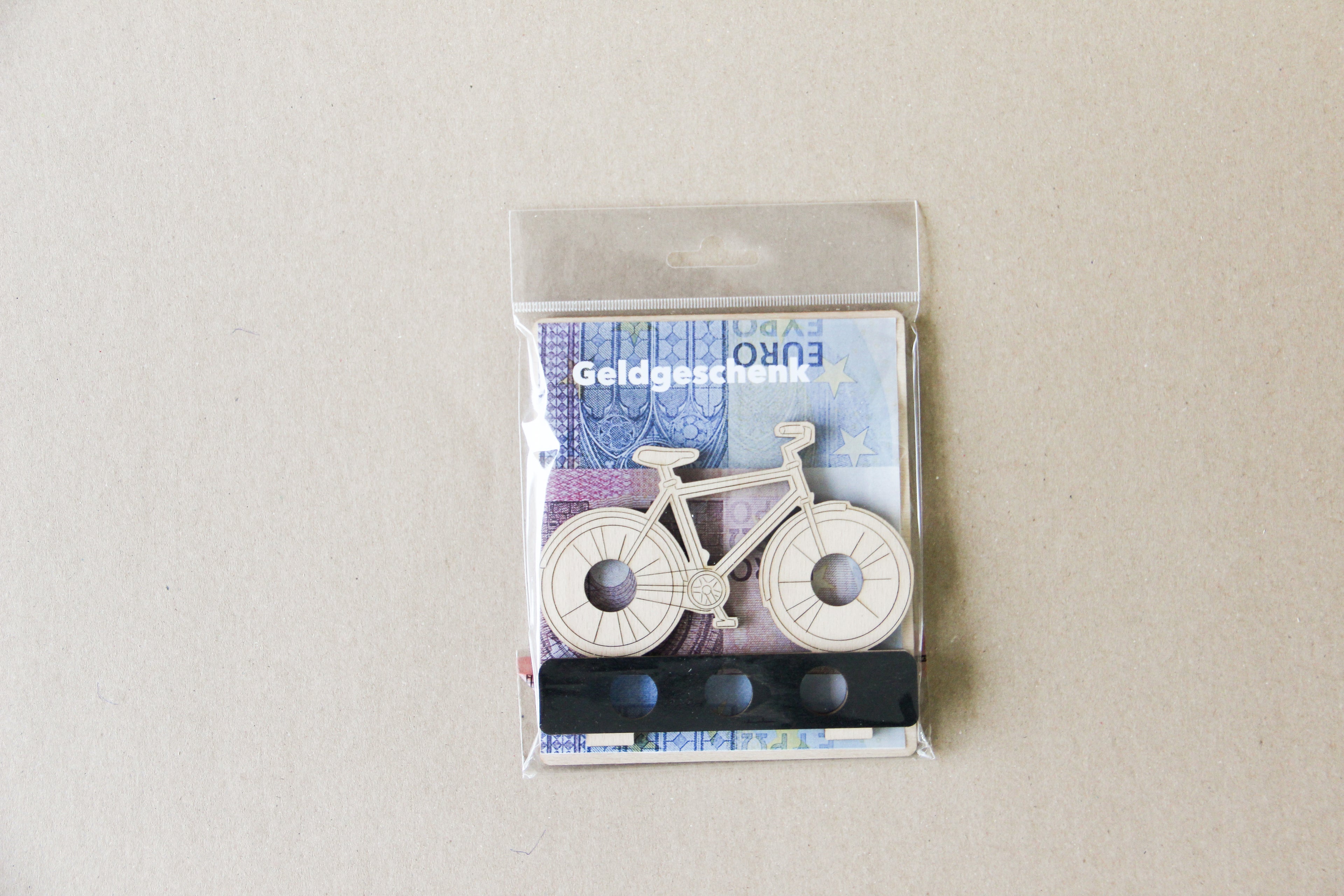 Geldgeschenk 3D - Fahrrad