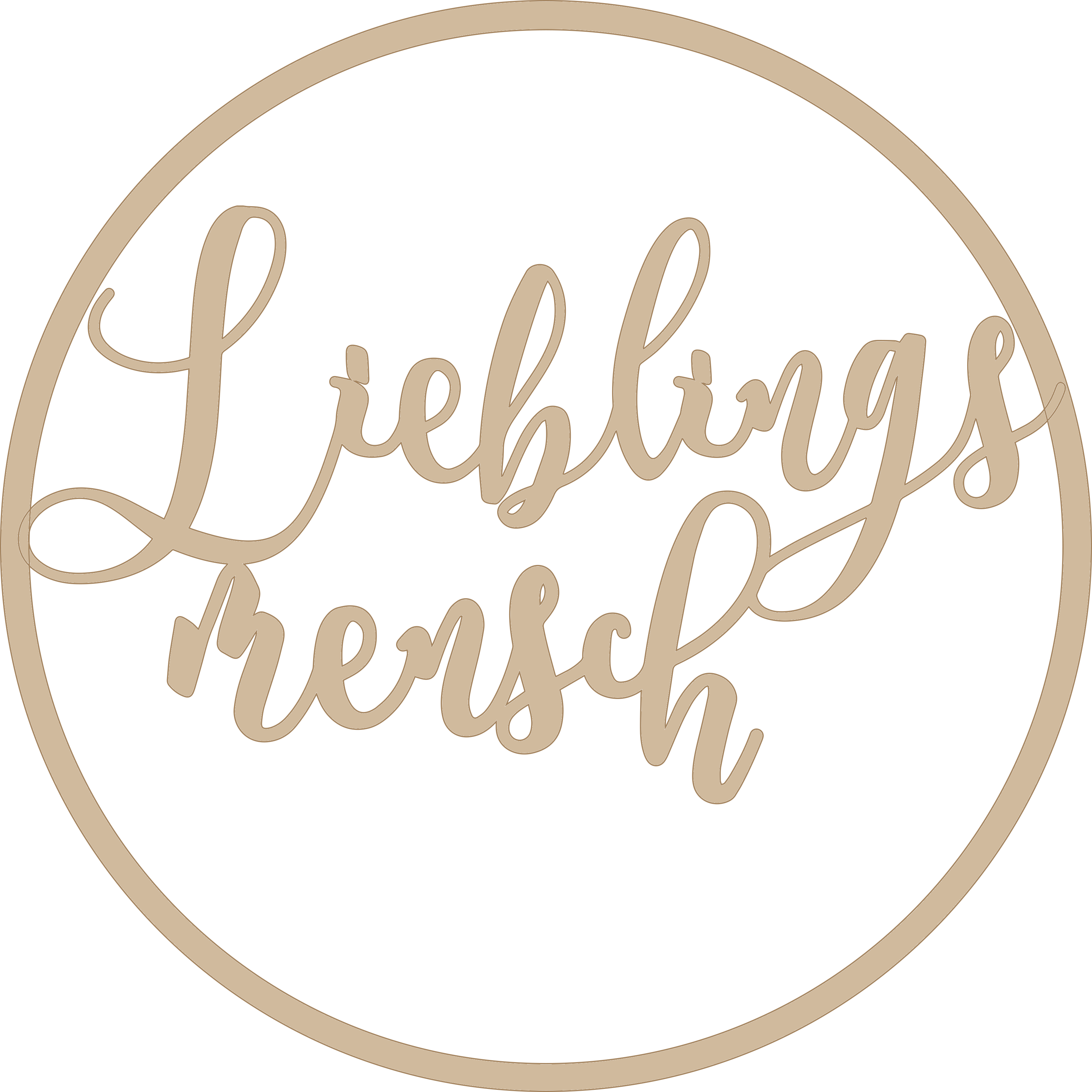 Holzring - Lieblingsmensch