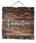 Wandbild - Familie